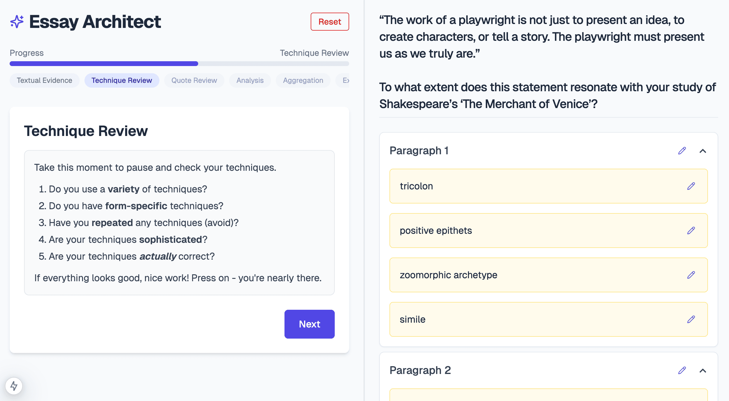 Wordsmith screenshot 3